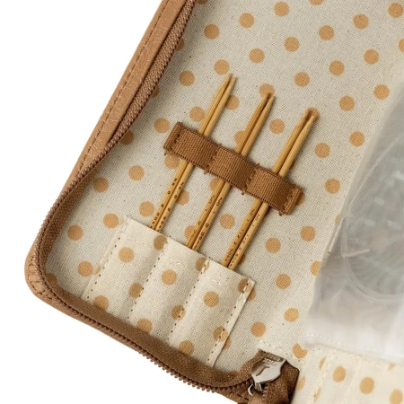 Набор тонких съемных бамбуковых спиц CarryC 9.5 см"Fine Gauge" Tulip - купить на Hollywool.ru