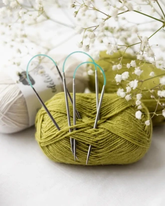 Гибкие чулочные спицы Sharp Flyers HiyaHiya с острым кончиком - купить на Hollywool.ru