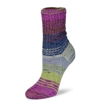 Rellana Flotte Socke 4f. Bambus Merino Emotion (1541/Виноградная лоза)