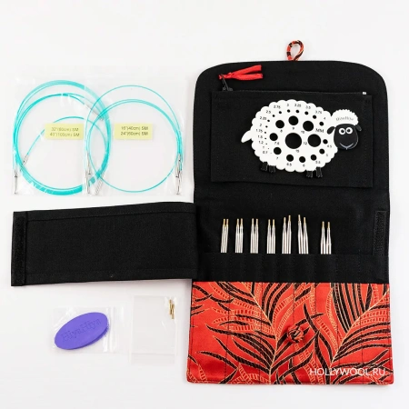 Набор съемных спиц 13 см Sharp Standard Small HiyaHiya - купить на Hollywool.ru