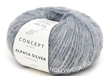 Katia Concept Alpaca Silver (253/Морозные узоры) Katia Concept Alpaca Silver (253/Морозные узоры)