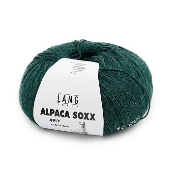 Lang Yarns Alpaca Soxx 4ply (018/Темно-зеленый) Lang Yarns Alpaca Soxx 4ply (018/Темно-зеленый)