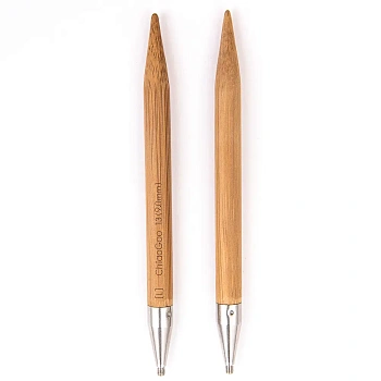 10.00 мм 13 см бамбуковые съемные спицы ChiaoGoo 10.00 мм 13 см бамбуковые съемные спицы ChiaoGoo