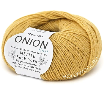 Onion Nettle Sock Yarn (1016/Солома)