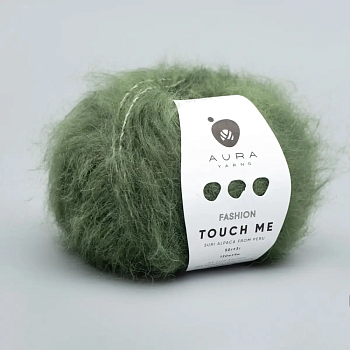 Aura Yarns Touch Me (016/Basil) Aura Yarns Touch Me (016/Basil)