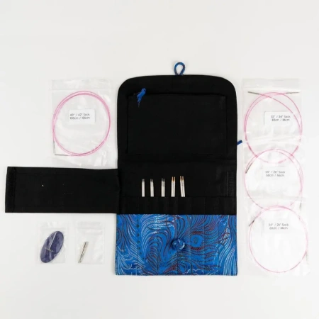 Набор ультратонких съемных спиц 13 см (Sock) HiyaHiya - купить на Hollywool.ru