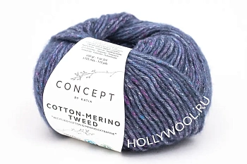 Katia Concept Cotton-Merino Tweed (508/Цветущие люпины) D Katia Concept Cotton-Merino Tweed (508/Цветущие люпины) D