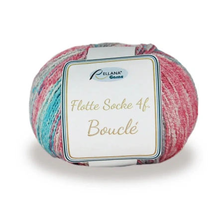 Rellana Flotte Socke 4f. Bouclé