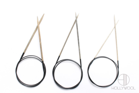 Круговые спицы 100 см Driftwood Lykke - купить на Hollywool.ru
