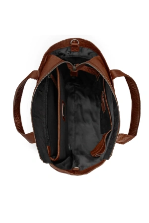 Сумка Hiba w/zipper Rich Brown muud - купить на Hollywool.ru