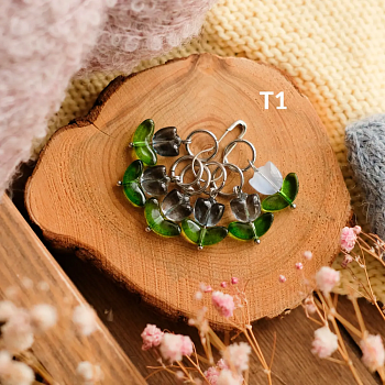 Маркеры ручной работы "Тюльпаны", набор №1