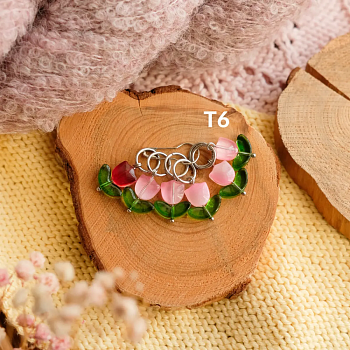 Маркеры ручной работы "Тюльпаны", набор №6