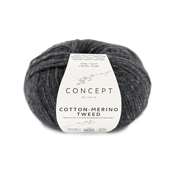 Katia Concept Cotton-Merino Tweed (503/Черный мрамор) Katia Concept Cotton-Merino Tweed (503/Черный мрамор)