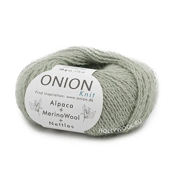 Onion Alpaca+Merino Wool+Nettles (1225/Пастельно-фисташковый) Onion Alpaca+Merino Wool+Nettles (1225/Пастельно-фисташковый)