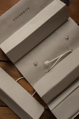 Пенал для хранения аксессуаров CocoKnits (Grey) - уценка - купить на Hollywool.ru