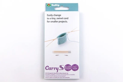 Набор съемных бамбуковых спиц 3.25 мм CarryS  Tulip - купить на Hollywool.ru