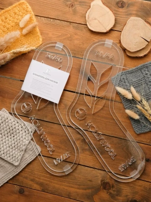 Блокаторы для носков Hollywool 36/37/40/41 прозрачный - купить на Hollywool.ru