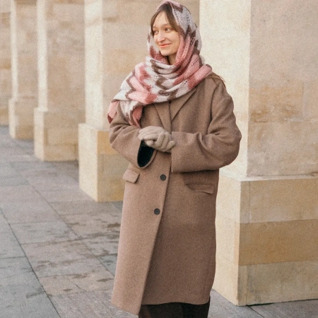 Описание Палантин Объятия - купить на Hollywool.ru