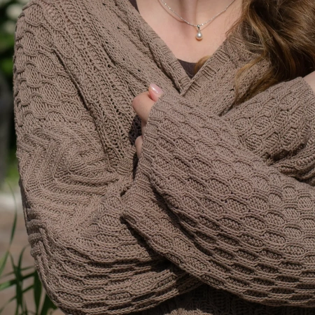 Описание Кардиган Летняя ночь - купить на Hollywool.ru