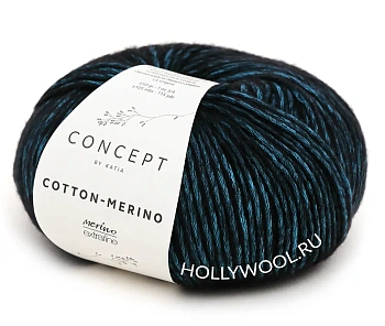 Katia Concept Cotton-Merino (55/Сапфир)