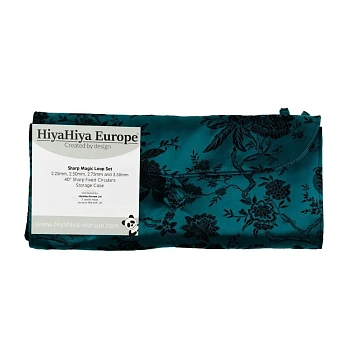 Набор круговых спиц Sharp Magic Loop HiyaHiya (морская волна)