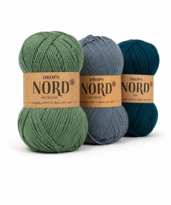 Пряжа Drops Nord MIX & UNI