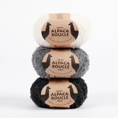 Пряжа Drops Alpaca Boucle - купить на Hollywool.ru