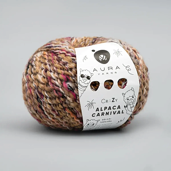 Aura Yarns Alpaca Carnival (001/Cherry nuts) Aura Yarns Alpaca Carnival (001/Cherry nuts)