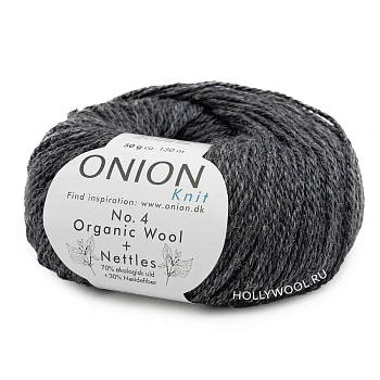 Onion Organic Wool+Nettles №4 (802/Графитовый) Onion Organic Wool+Nettles №4 (802/Графитовый)
