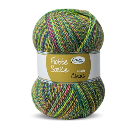 Rellana Flotte Socke 4f. Circus - купить на Hollywool.ru