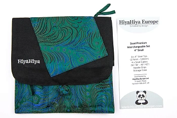 Набор съемных спиц 10 см Steel Premium Interchangeable HiyaHiya (павлин) Набор съемных спиц 10 см Steel Premium Interchangeable HiyaHiya (павлин)