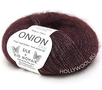 Onion Silk+Kid Mohair (3006/Баклажан) Onion Silk+Kid Mohair (3006/Баклажан)