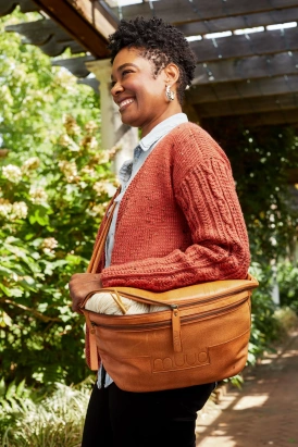 Поясная проектная сумка Vegas XL Whisky muud - купить на Hollywool.ru