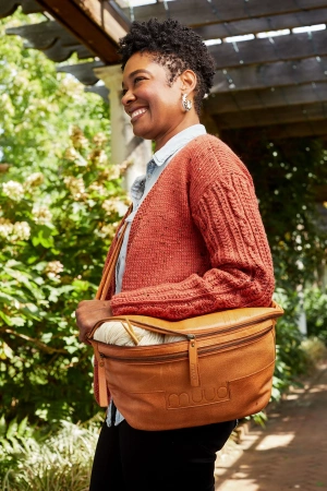 Поясная проектная сумка Vegas XL Whisky muud - купить на Hollywool.ru