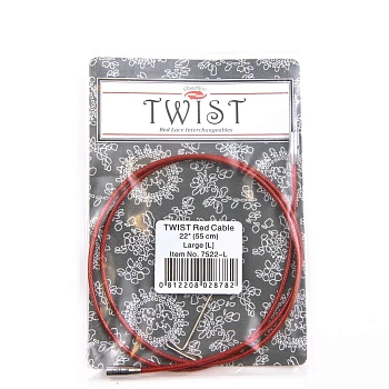 55 см - L леска к съемным спицам ChiaoGoo 55 см - L леска к съемным спицам ChiaoGoo