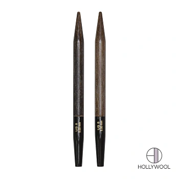 5.50 мм съемные укороченные спицы Umber Lykke 5.50 мм съемные укороченные спицы Umber Lykke