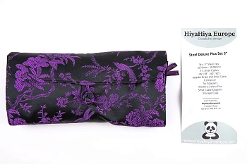 Набор съемных спиц 13 см Steel Deluxe Plus HiyaHiya (фиолетовый)