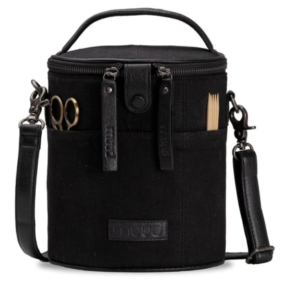 Проектная сумка-органайзер Saturn Canvas Black muud