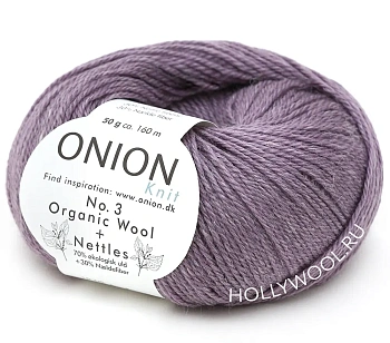 Onion Organic Wool+Nettles №3 (1107/Орхидея) Onion Organic Wool+Nettles №3 (1107/Орхидея)
