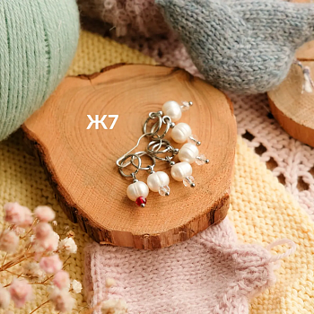 Маркеры ручной работы "Речной жемчуг", набор №7