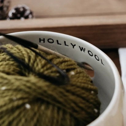 Клубочница керамическая, большая - купить на Hollywool.ru