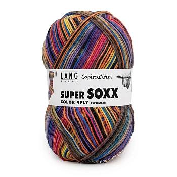 Lang Yarns Super Soxx Color 4ply (339/Берн)