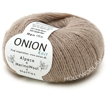 Onion Alpaca+Merino Wool+Nettles (1207/Песок) Onion Alpaca+Merino Wool+Nettles (1207/Песок)