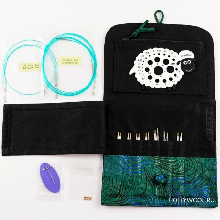 Набор съемных спиц 10 см Sharp Standard Small HiyaHiya - купить на Hollywool.ru