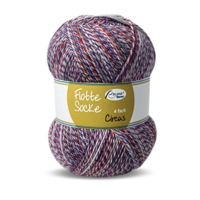 Rellana Flotte Socke 4f. Circus Rellana Flotte Socke 4f. Circus - купить на Hollywool.ru