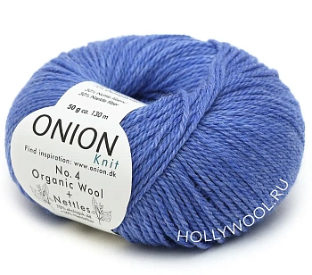 Onion Organic Wool+Nettles №4 (824/Лазурный) Onion Organic Wool+Nettles №4 (824/Лазурный)