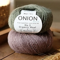 Пряжа Onion Organic Wool+Nettles №3