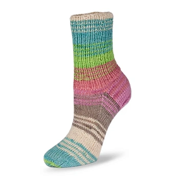 Rellana Flotte Socke 4f. Bambus Merino Emotion (1544/Витражное окно)