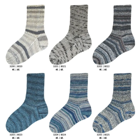 Пряжа Rellana Flotte Socke 4f. Men´s Socks Пряжа Rellana Flotte Socke 4f. Men´s Socks - купить на Hollywool.ru