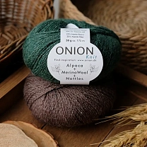 Пряжа Onion Alpaca+Merino Wool+Nettles